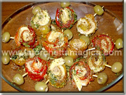 laforchettamagica.com - Rotolini di peperoni e alici