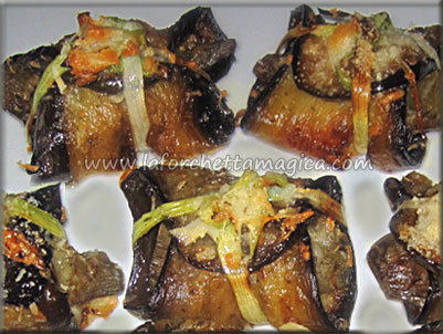 laforchettamagica.com - Involtini di melanzane e carciofi
