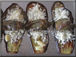laforchettamagica.com - Farcire le fette di melanzana