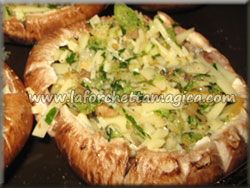 laforchettamagica.com - Riempire i funghi con la farcia