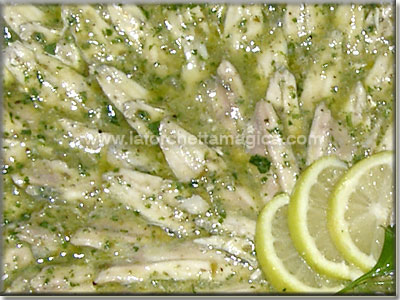laforchettamagica.com - Alici in salsa verde