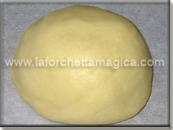 Formare una palla di pasta