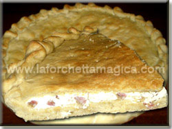 laforchettamagica.com - Focaccia con speck e ricotta