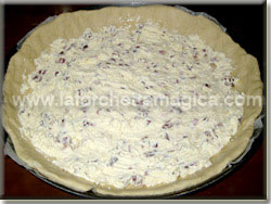 laforchettamagica.com - Distribuire il composto di ricotta e speck