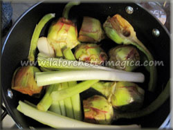 laforchettamagica.com - Cuocere i carciofi e i porri