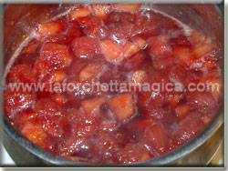 Fare raffreddare le fragole