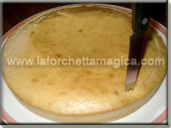 Tagliare il pan di Spagna