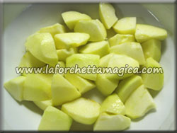www.laforchettamagica.com - Tagliare le mele