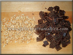 Spezzettare il cioccolato