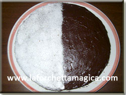 Decorare metà torta con il cocco