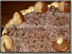 Crostata al cioccolato e amaretti 