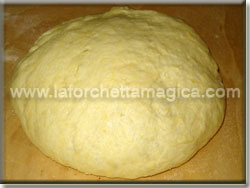 Fare lievitare l'impasto