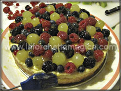 laforchettamagica.com - Spennellare il bordo della torta