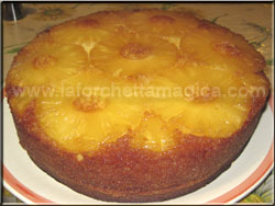 laforchettamagica.com - Torta caramellata all'ananas