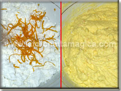 Ripieno di ricotta e arancia