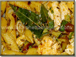 La Forchetta Magica - Penne con orata e zucchine