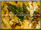 Penne con orata e zucchine