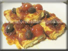 Paccheri ripieni di baccal al sugo di olive