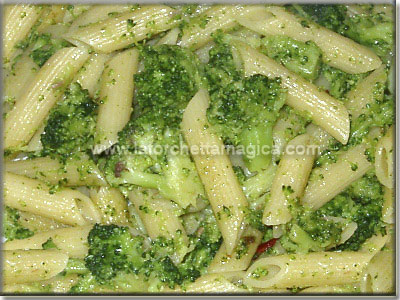 Penne con broccoli