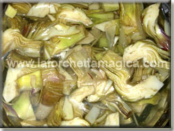Tagliare i carciofi 