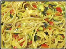 laforchettamagica.com - Trenette alla carbonara vegetale