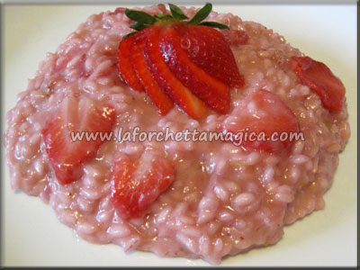 laforchettamagica.com - Risotto alle fragole