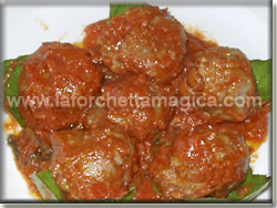 Polpette al sugo e basilico