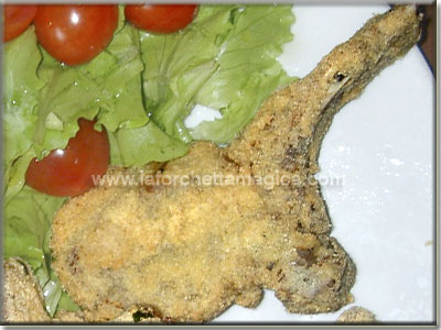 Costolette di agnello fritte 