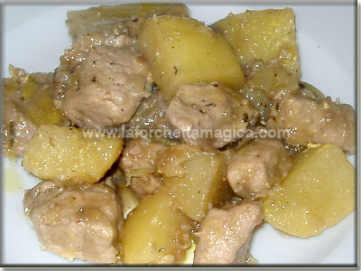 Lonza di maiale alla birra