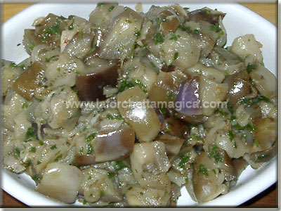 Melanzane e cipolle