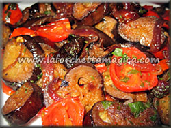 www.laforchettamagica.com - Melanzane in agrodolce