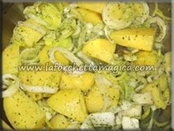 www.laforchettamagica.com - Cuocere le patate e i porri