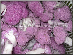 www.laforchettamagica.com - Dividere i cavolfiori a cimette