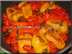 www.laforchettamagica.com - Mini peperoni dolci ripieni